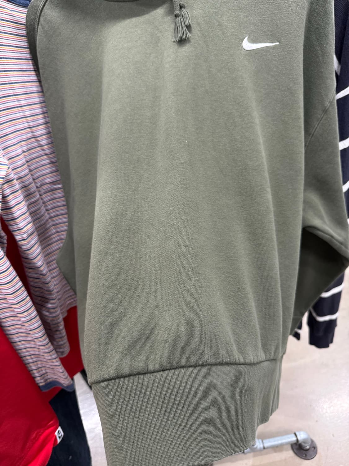 나이키 카키 후드 상품이미지5
