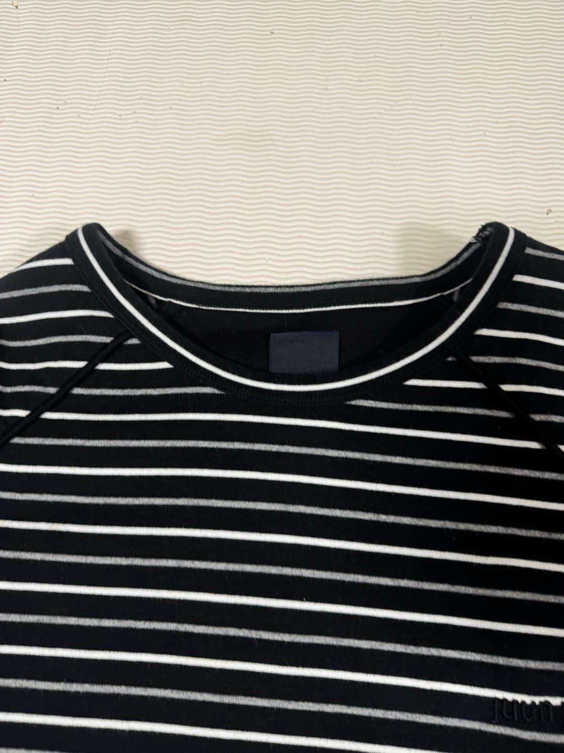 준지 스트라이프 스트링 롱슬리브 티셔츠 JC2741P035 상품이미지3