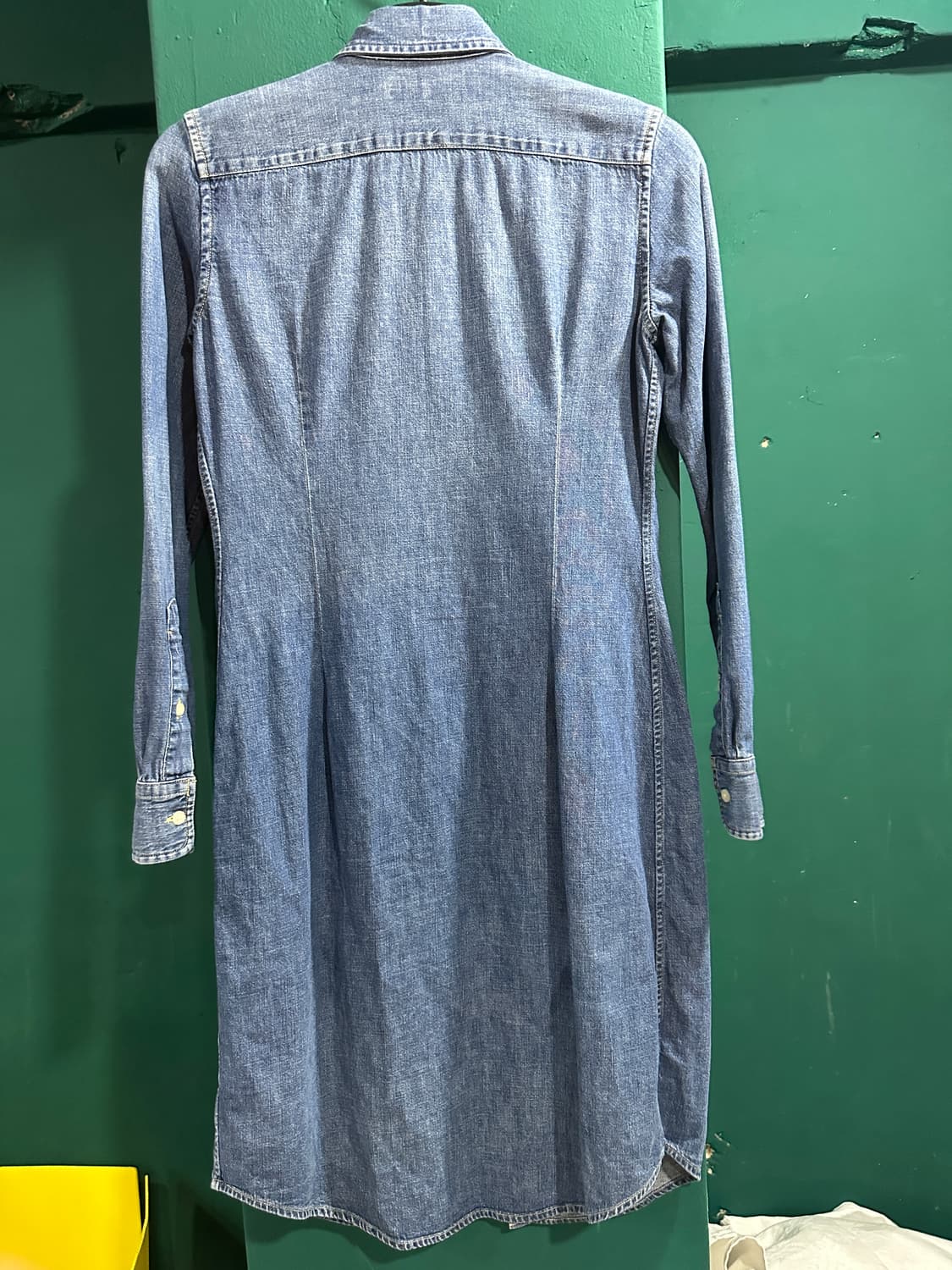 폴로 데님 롱셔츠XS 상품이미지2