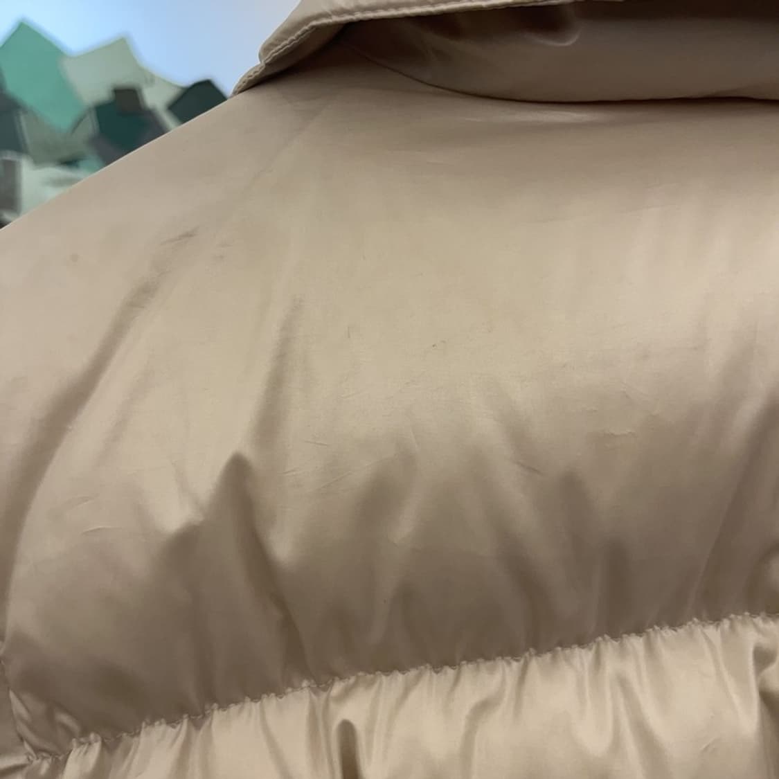 아디다스 빈티지 오리털 덕다운 푸퍼 숏 패딩 90 C06666 상품이미지7