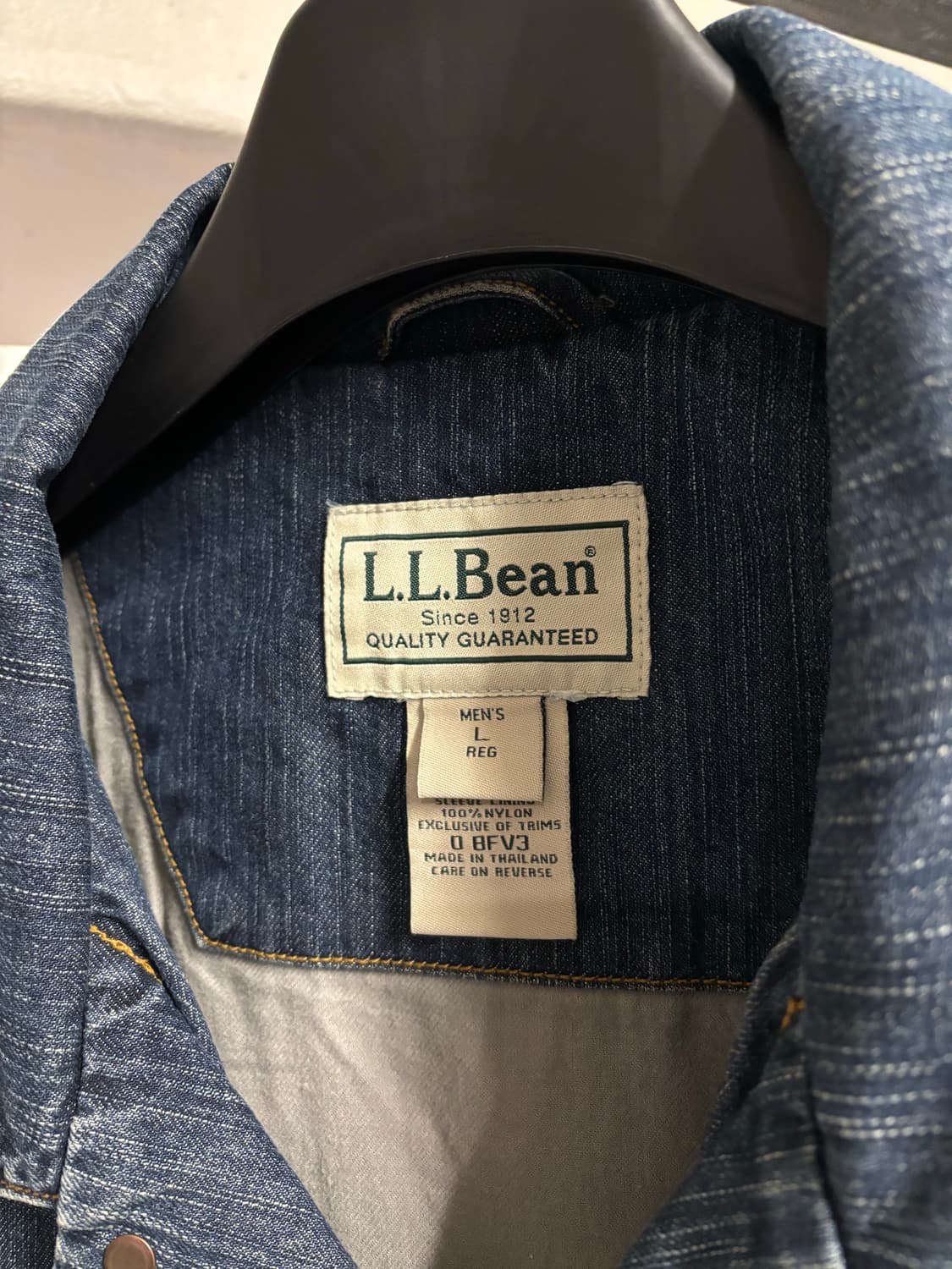 90s L.L bean데님 자켓 상품이미지3