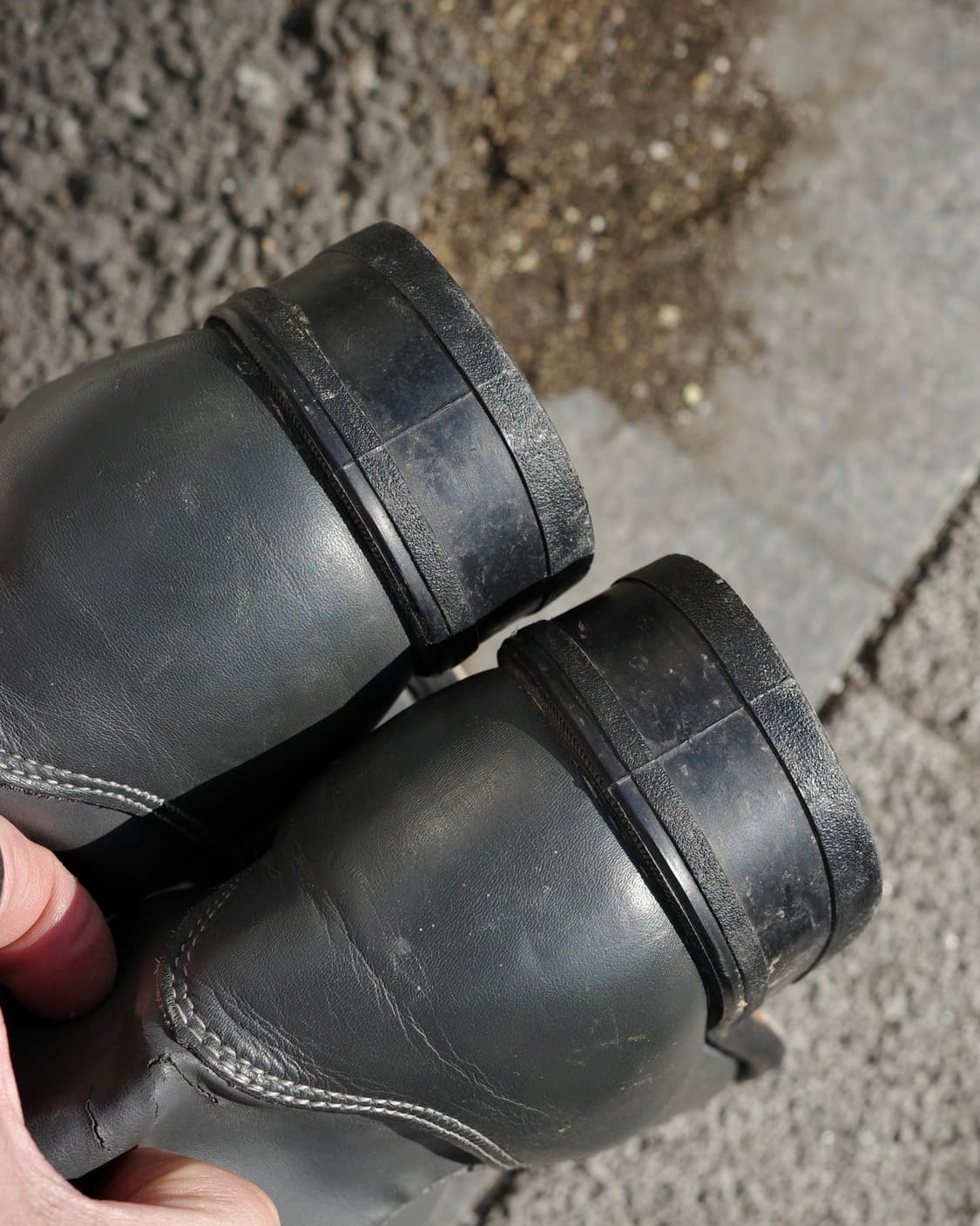 80s Wrangler 그레이 로퍼 웨스턴 부츠 상품이미지6