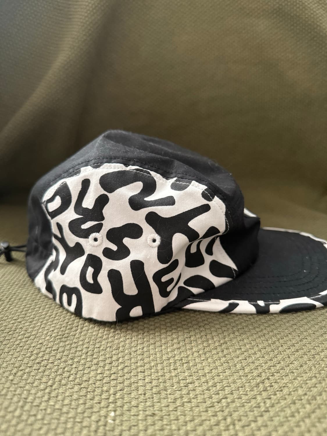 위캔더스 캠프캡 블랙 상품이미지5