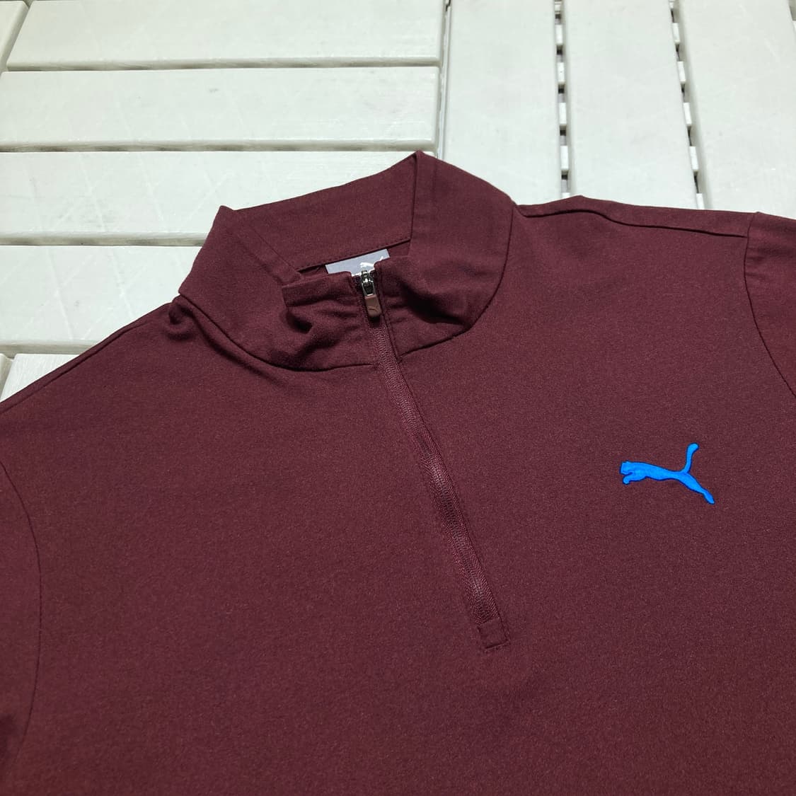 [M]푸마 반집업 스판 긴팔티 0309 상품이미지2