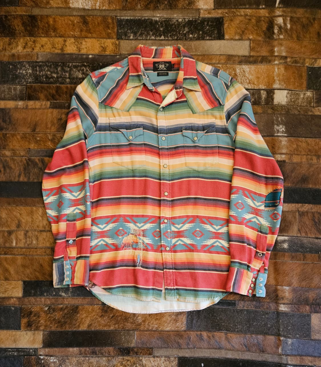 더블알엘 웨스턴 셔츠 상품이미지1