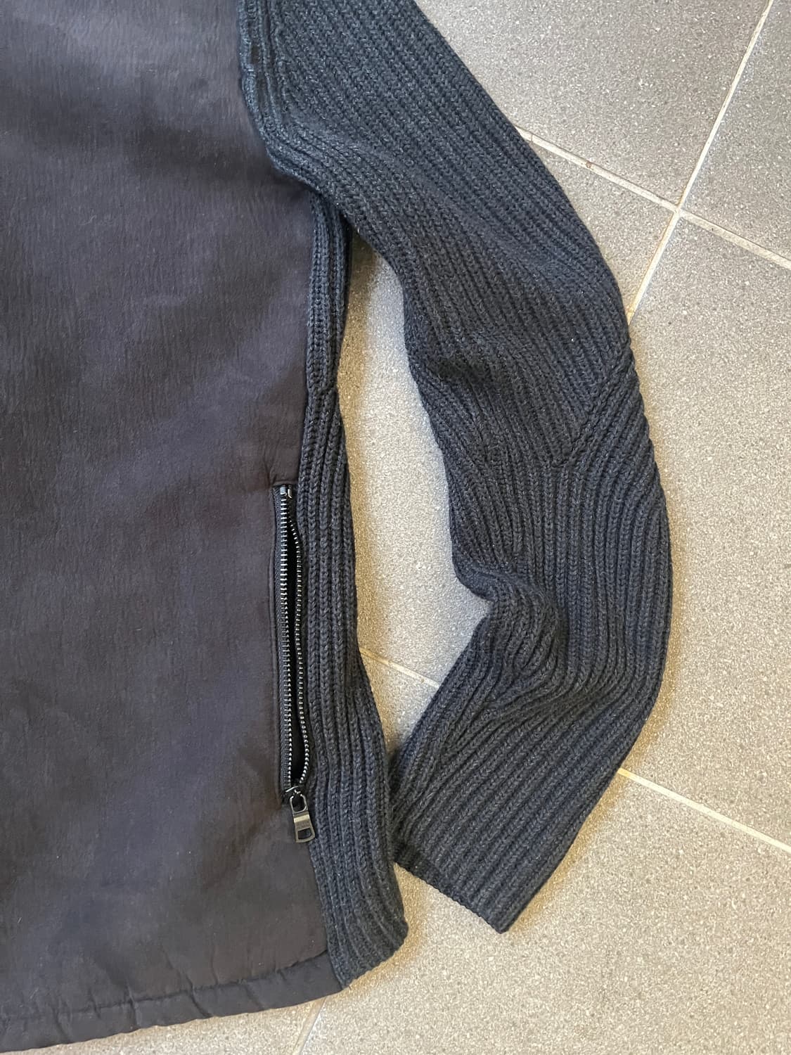 아르마니 익스체인지 니트 집업 자켓 상품이미지4