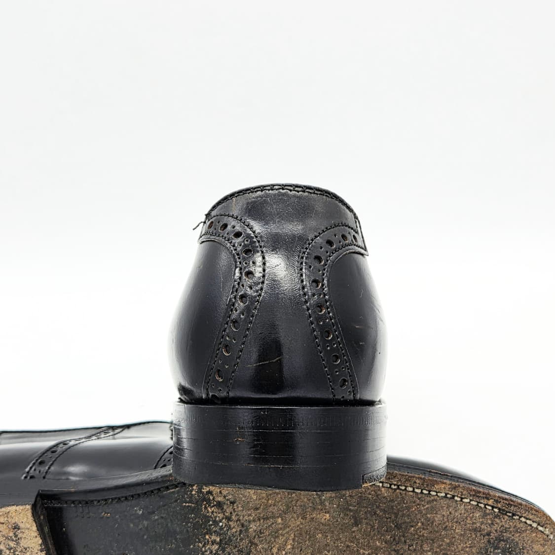 Alden 알든 993 쉘 코도반 새들슈즈 블랙 (7 D) 상품이미지2