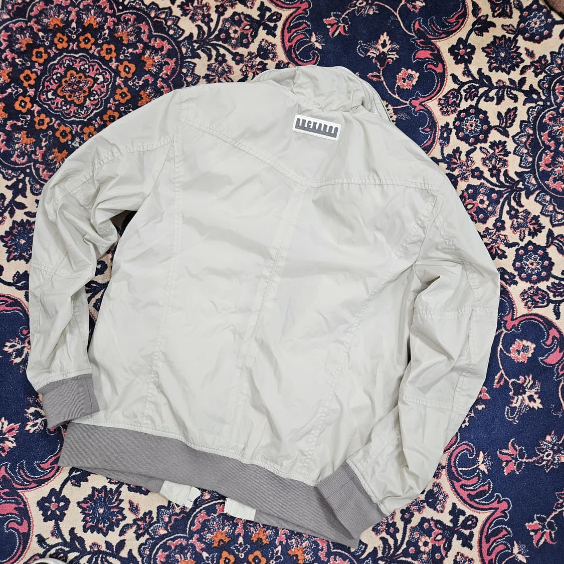 버커루(Buckaroo) 나일론 하이넥 바이커 자켓 M size 상품이미지3