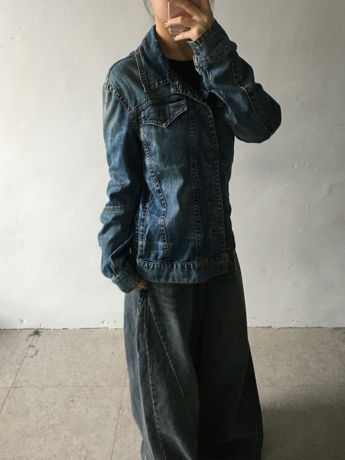 캘빈클라인 백스펠 데님자켓 상품이미지2