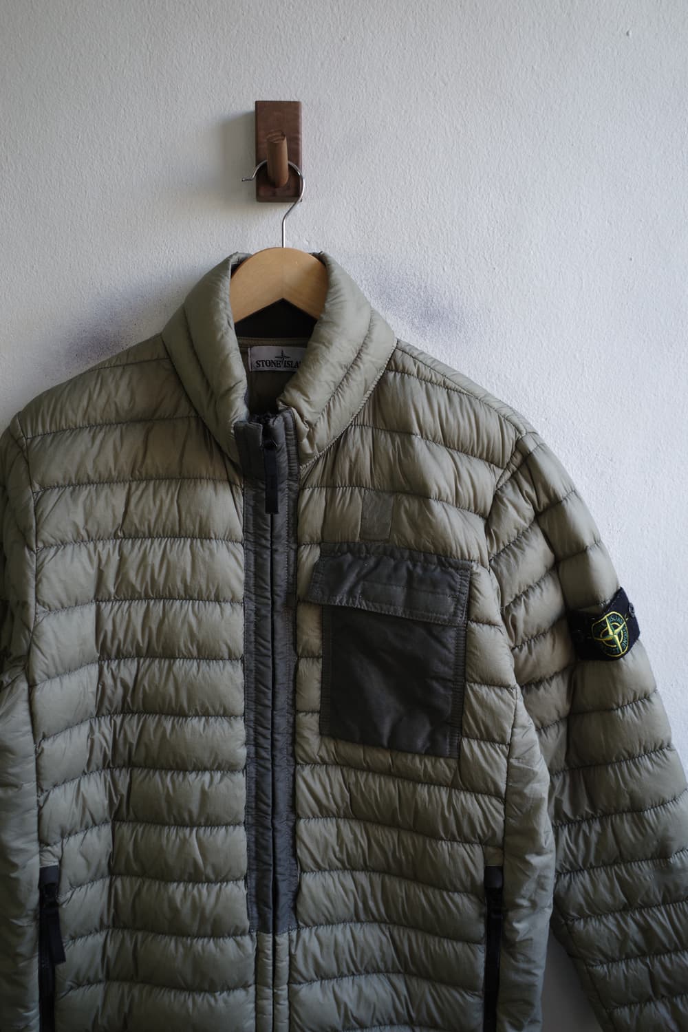 스톤아일랜드 가먼트다잉 마이크로 얀 다운 상품이미지2