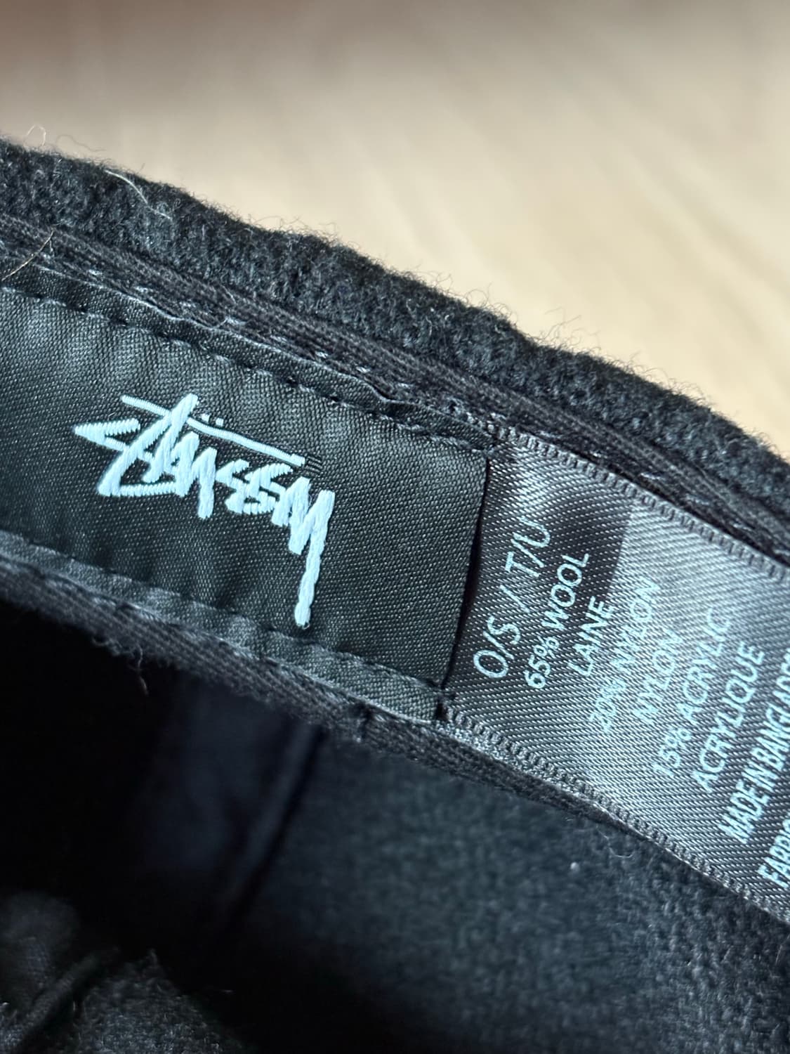 스투시 world tribe 울 캡 상품이미지3