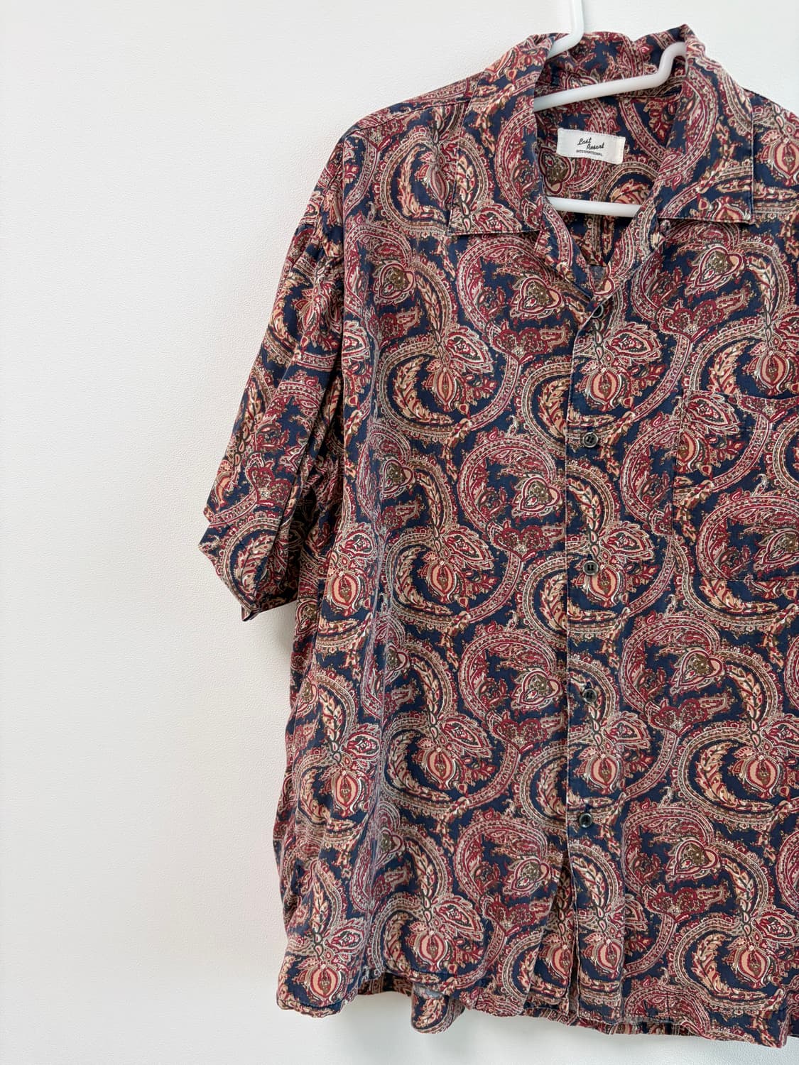 [Last Resort] 페이즐리 패턴 반팔 오픈칼라 셔츠 상품이미지3