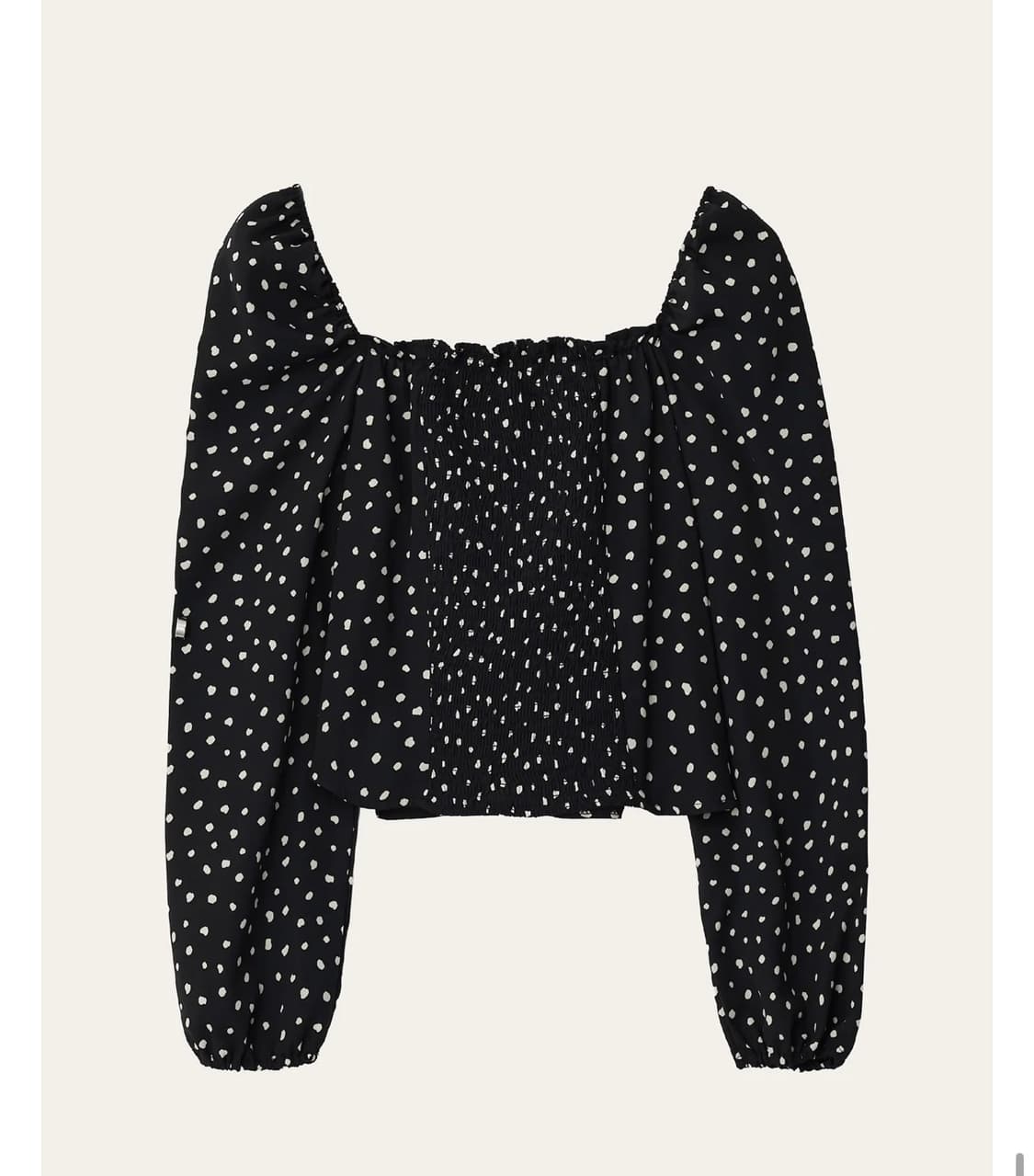 제니오 도트 블라우스 상품이미지2