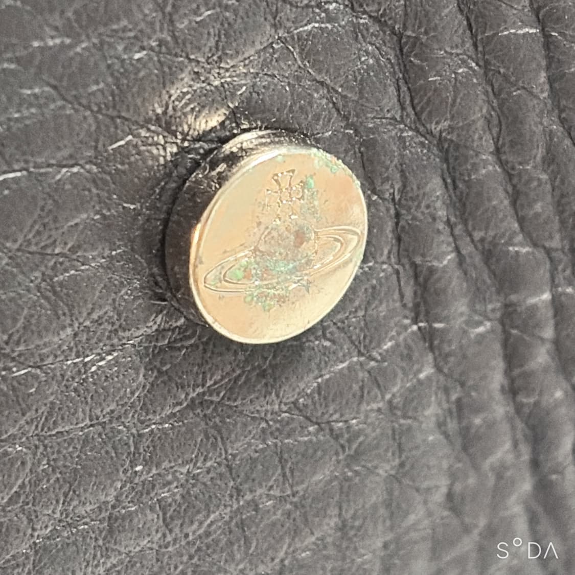 비비안웨스트우드 블랙 가죽 토트백 (크로스끈X) 상품이미지10