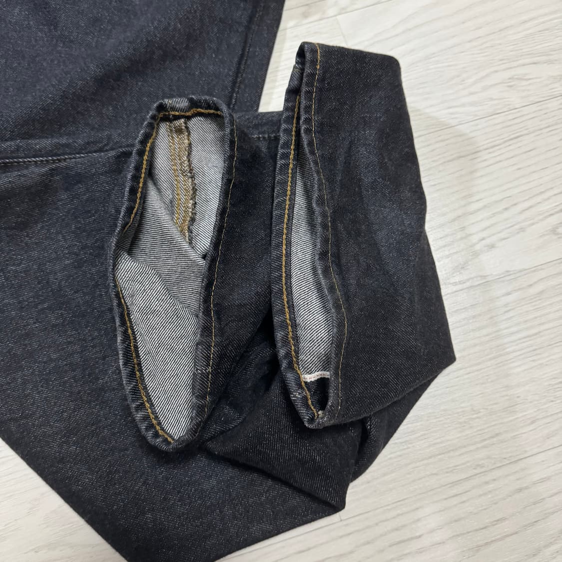 리바이스 X 빔즈 슈퍼 와이드 데님 블랙 (34 X 32) 상품이미지5