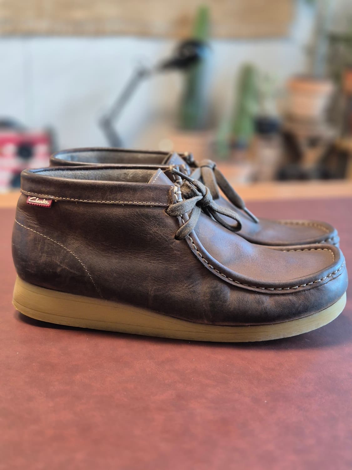 270-275(US9.5)클락스 샤크레 왈나비 부츠 상품이미지1