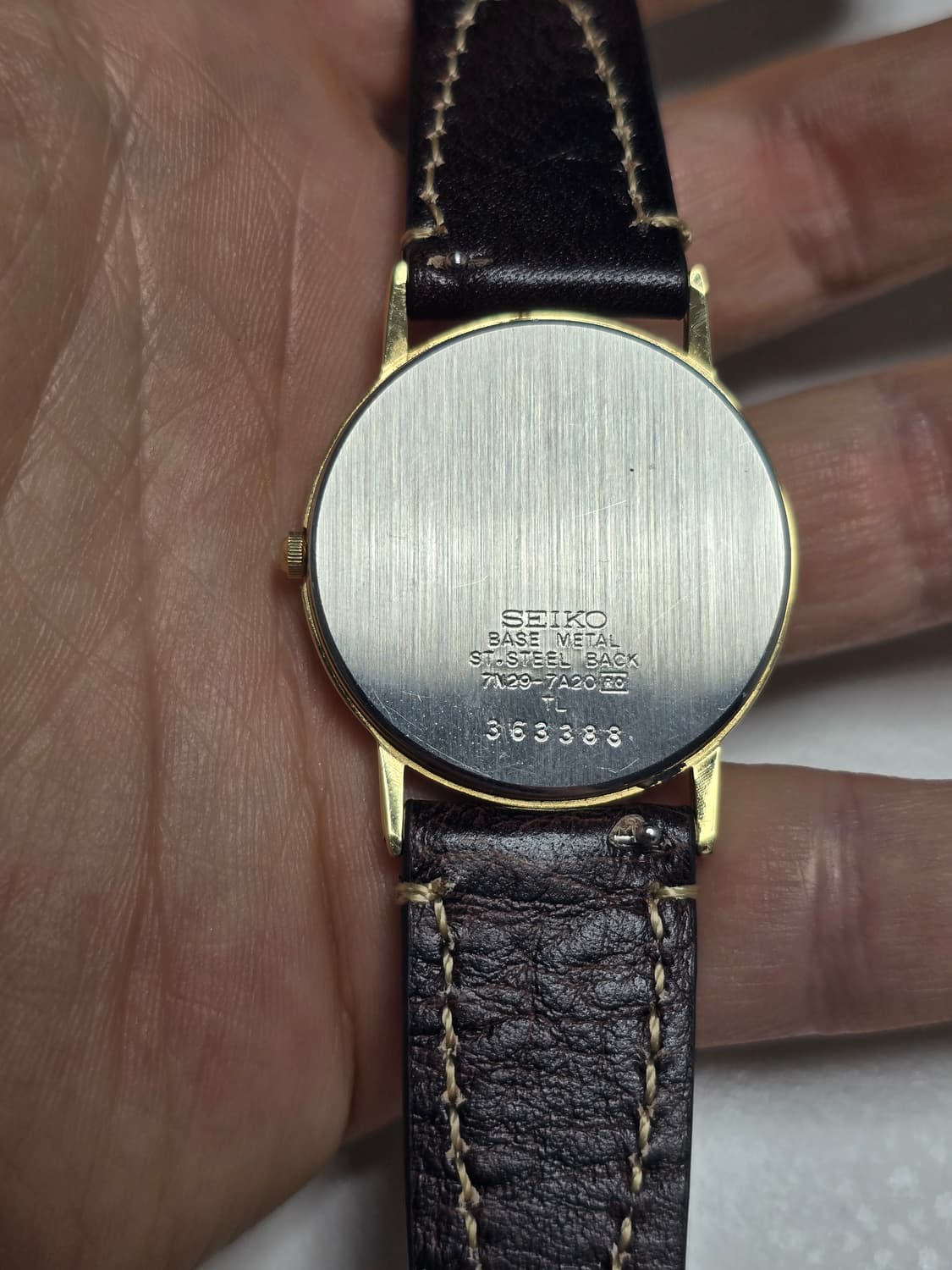 세이코 7N29-7B18 아라빅 다이얼 리프핸즈 상품이미지4