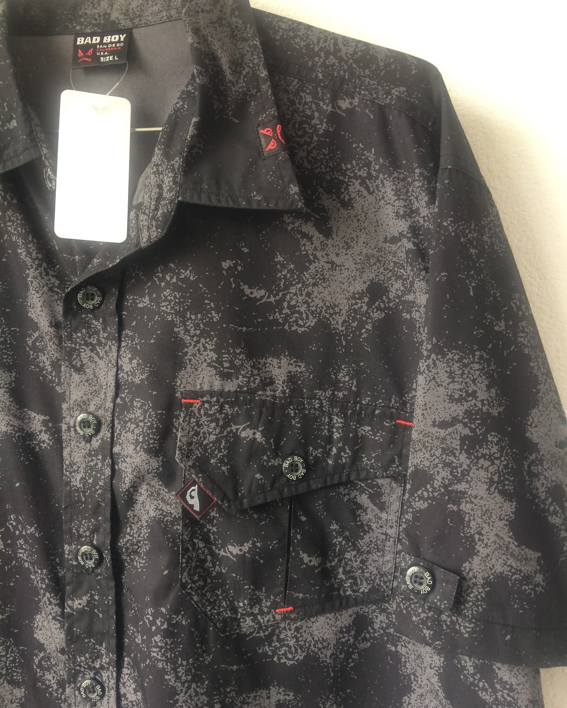 Bad boy dyed printing shirt 상품이미지6