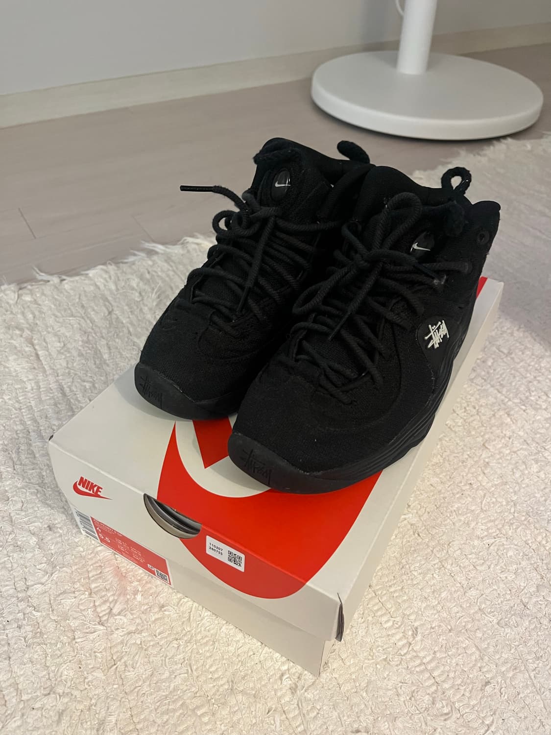 나이키 x 스투시 에어 페니 2 블랙 230 상품이미지1