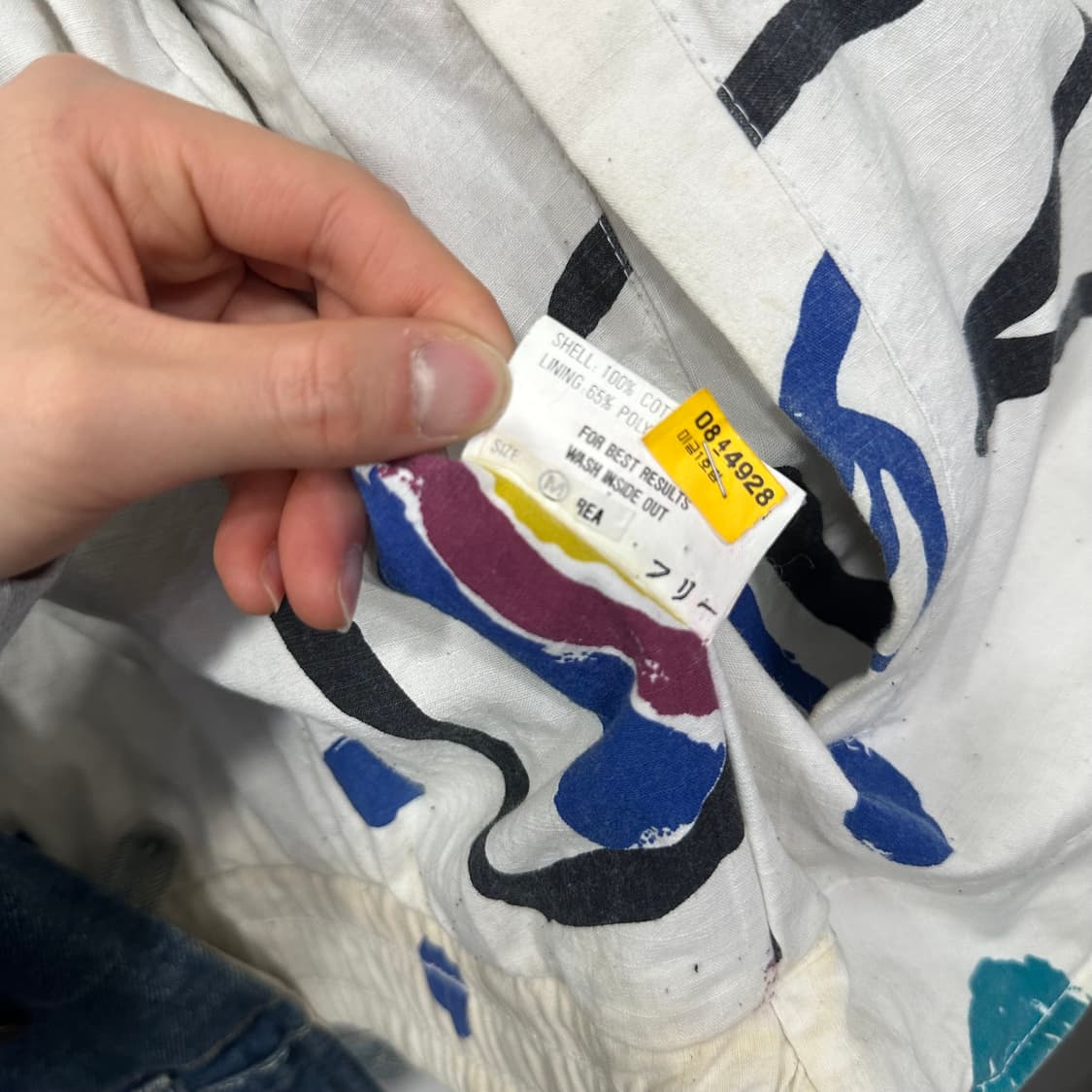 리워크 패치 데님 자켓 상품이미지4