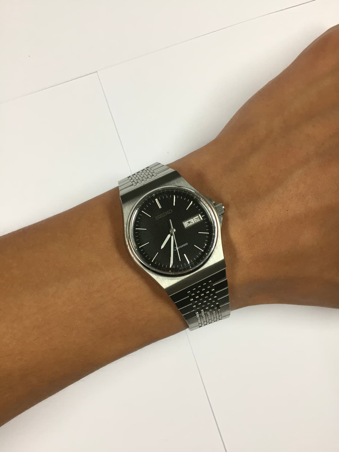 80s seiko chronos quatz day-date 상품이미지3