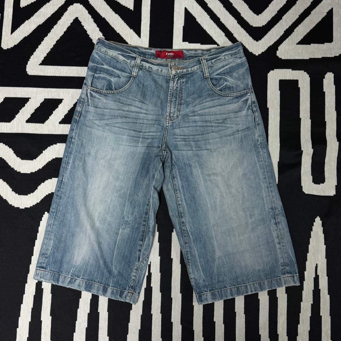 EVISU 에비수 버뮤다 팬츠 34 상품이미지3