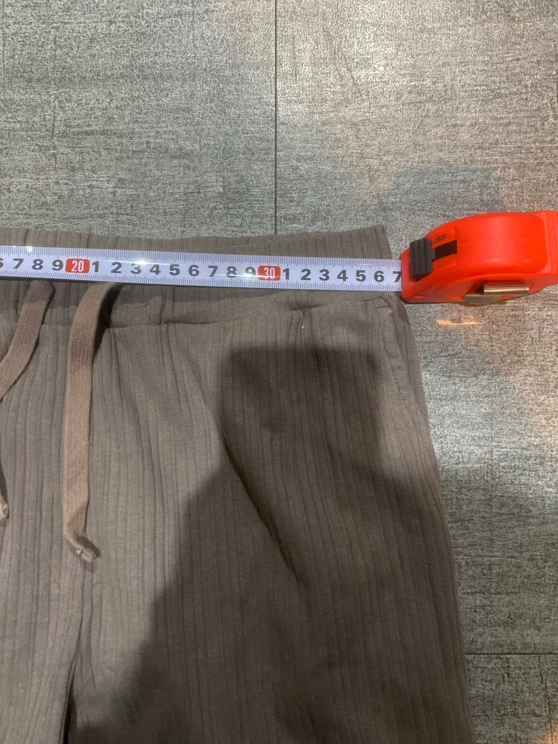 일본빈티지 하구미모리걸 할메카지 니트러플팬츠 상품이미지3