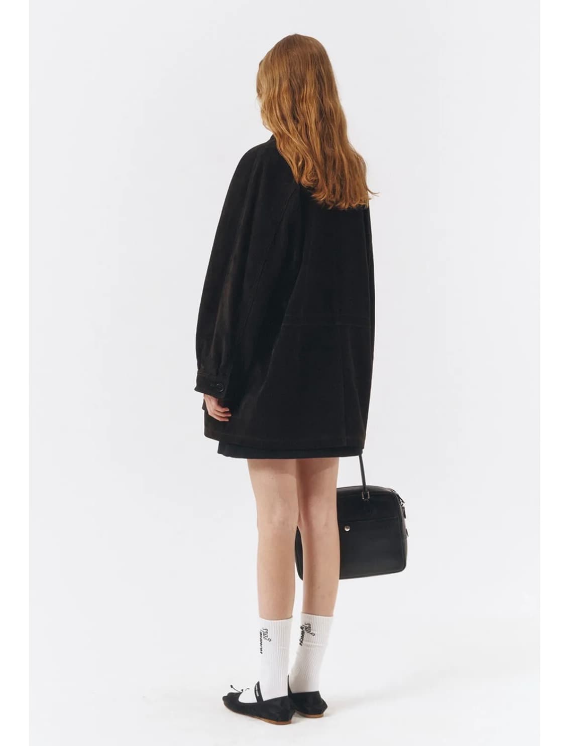 DUNST. 던스트 UNISEX LILY SUEDE HALF JACKET 상품이미지3