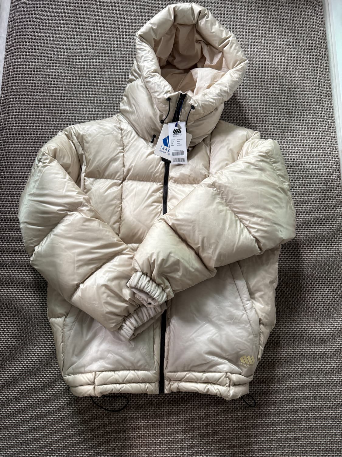 플리마켓🔥 매든 스노우 라이언 다운 파카 패딩 상품이미지1