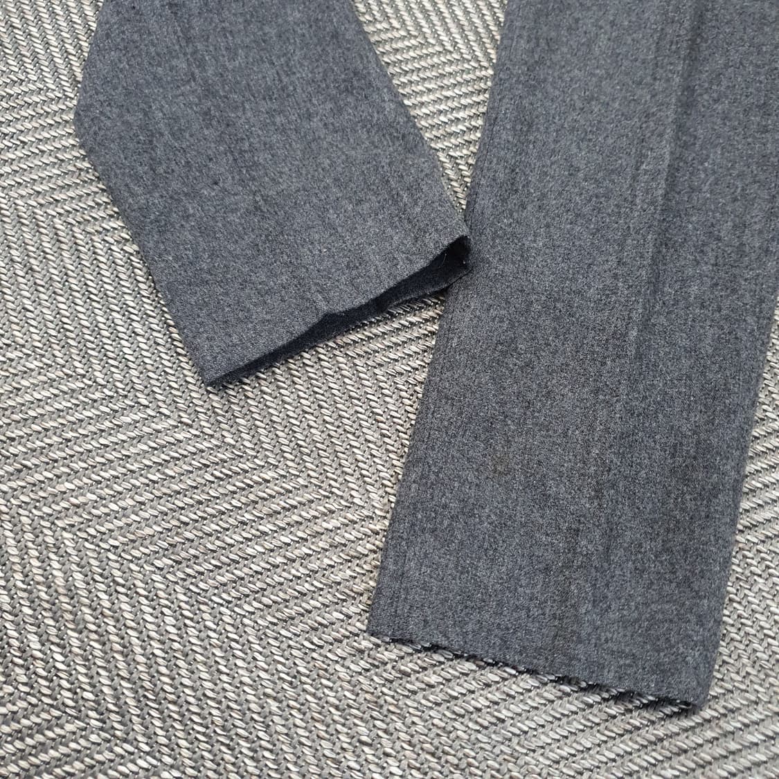 커스텀멜로우 모직 슬랙스 팬츠 남자34 상품이미지4