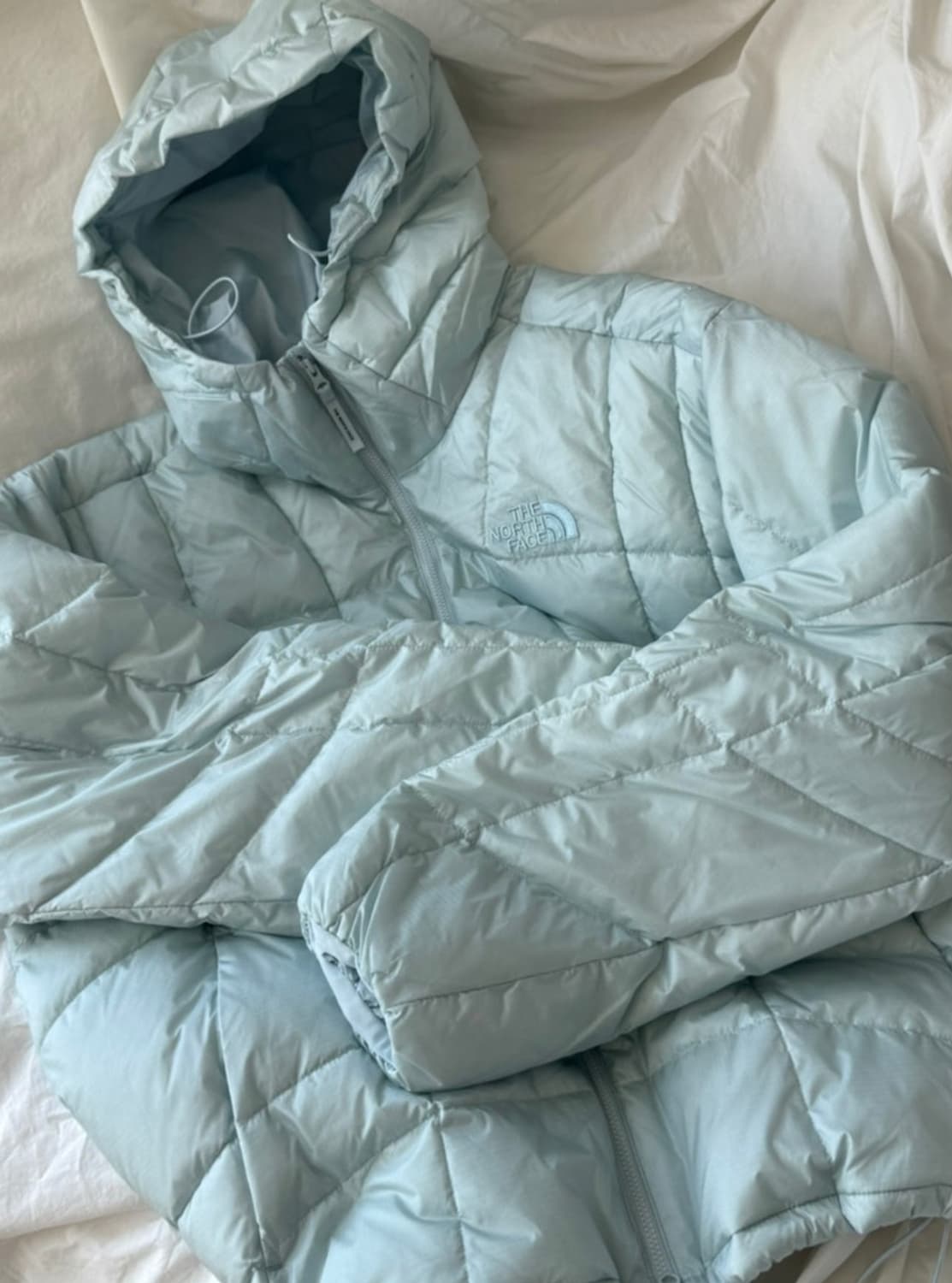 노스페이스 온볼 웨이브 It 온 자켓 경량패딩 - 라이트블루M 상품이미지1