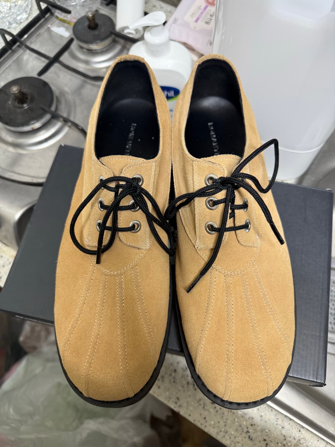 로맨틱무브 덕 더비 R23M204 (웜옐로우 스웨이드) / 270판매 상품이미지1