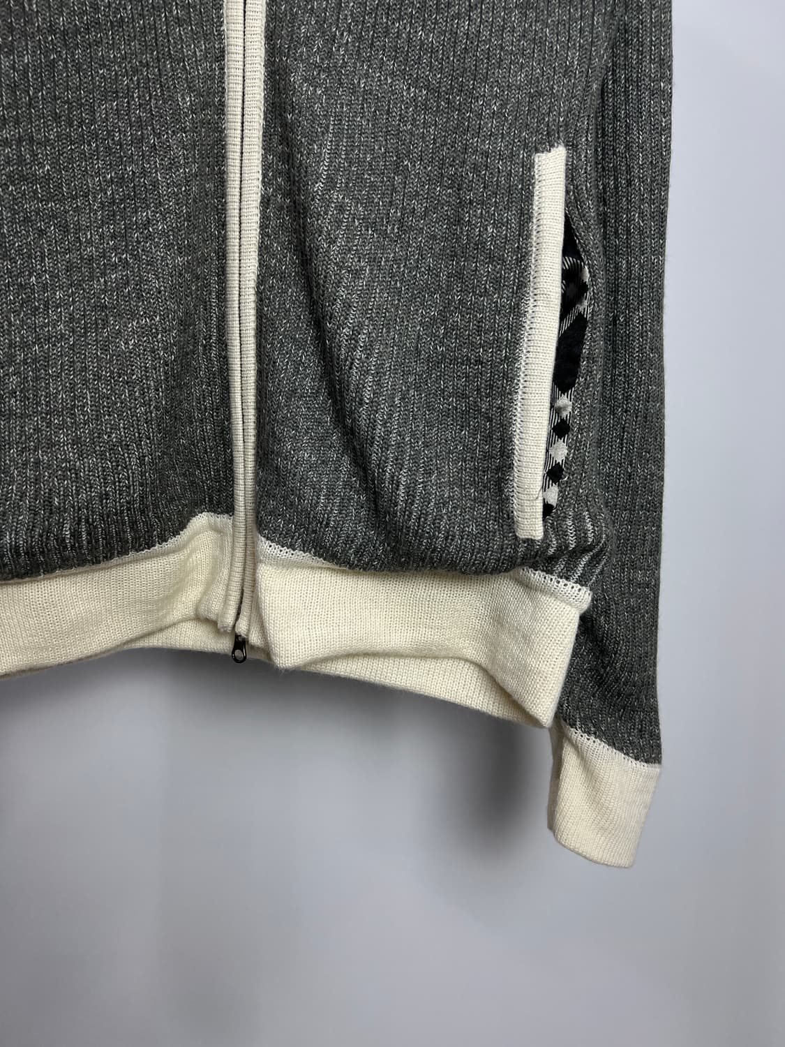 MALE & CO 니트 집업 상품이미지3