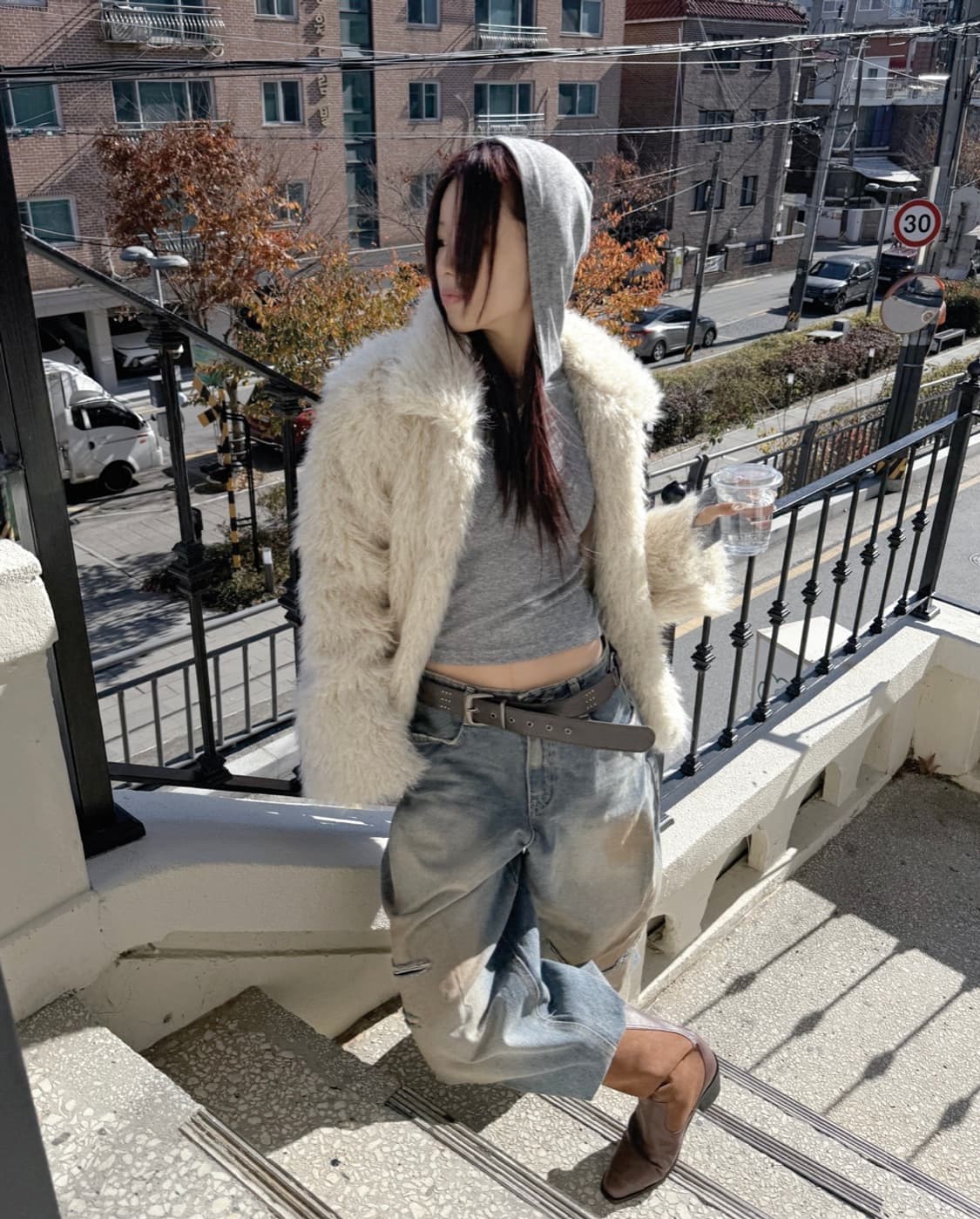 블랙업 오유알 모드니치 퍼자켓 상품이미지3