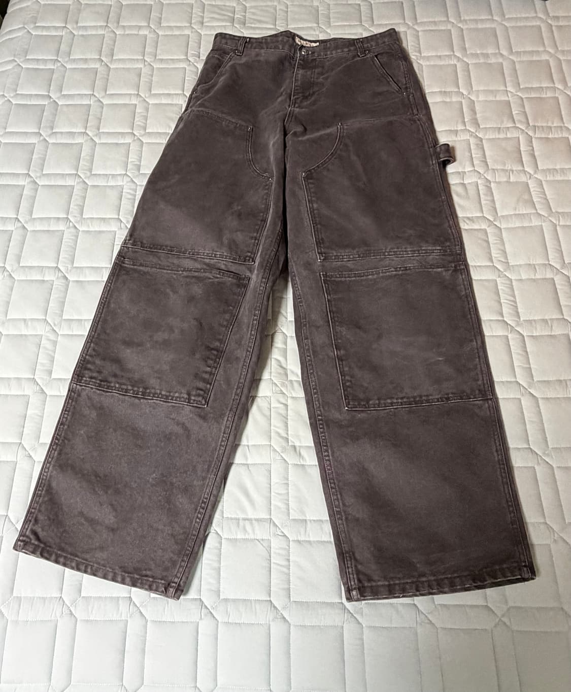 아오이로 커티드 더블니 팬츠 블랙 펄 1사이즈 상품이미지2