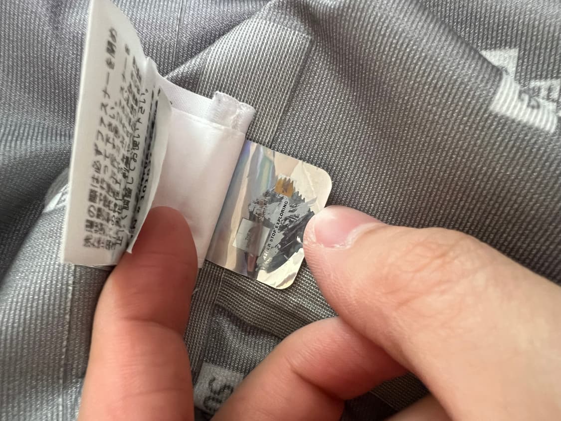 (M)슈프림X노스페이스 테입드 심 쉘 자켓 그레이 상품이미지9