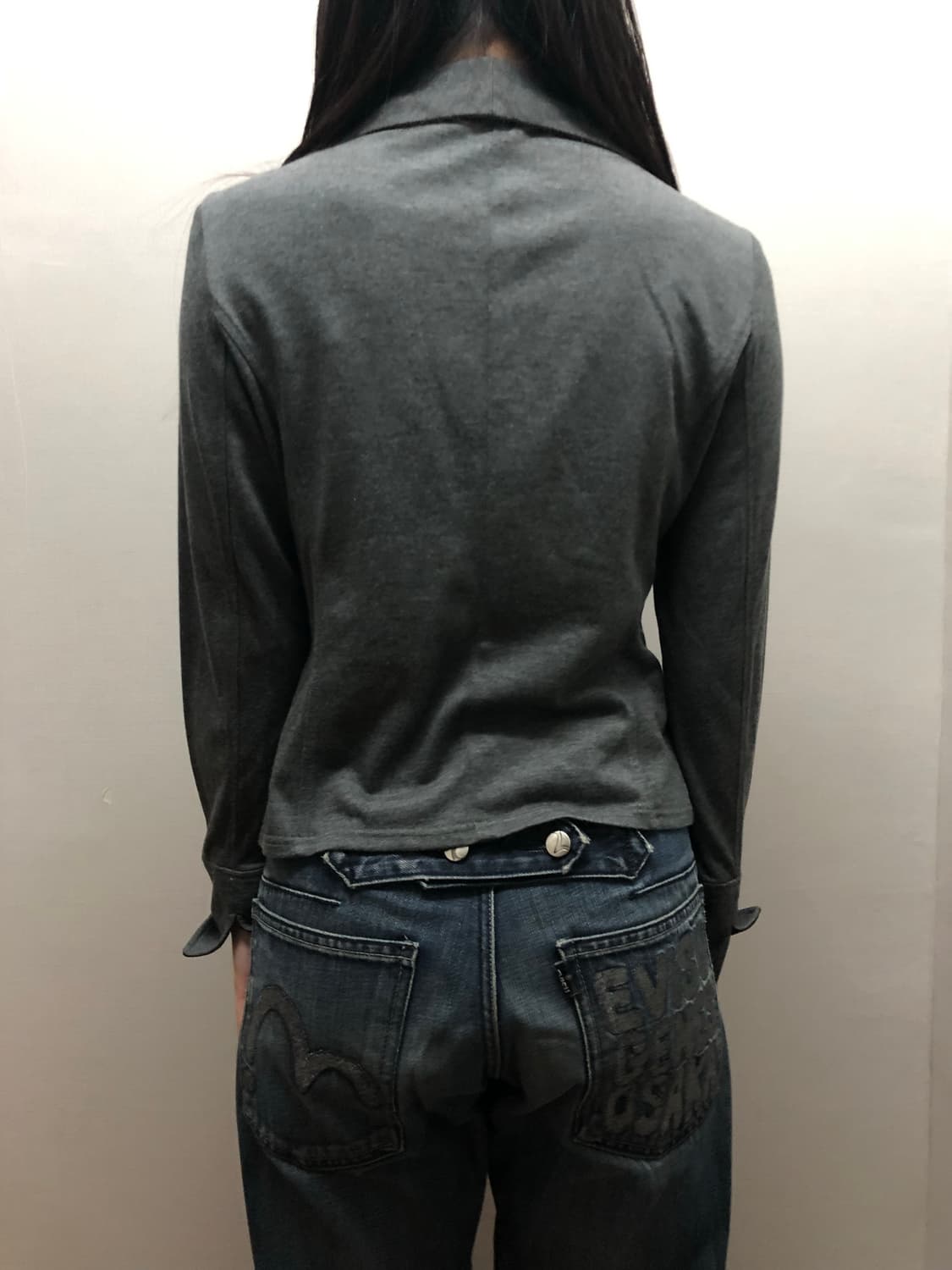 빈티지 그레이 펑크 자켓 상품이미지8