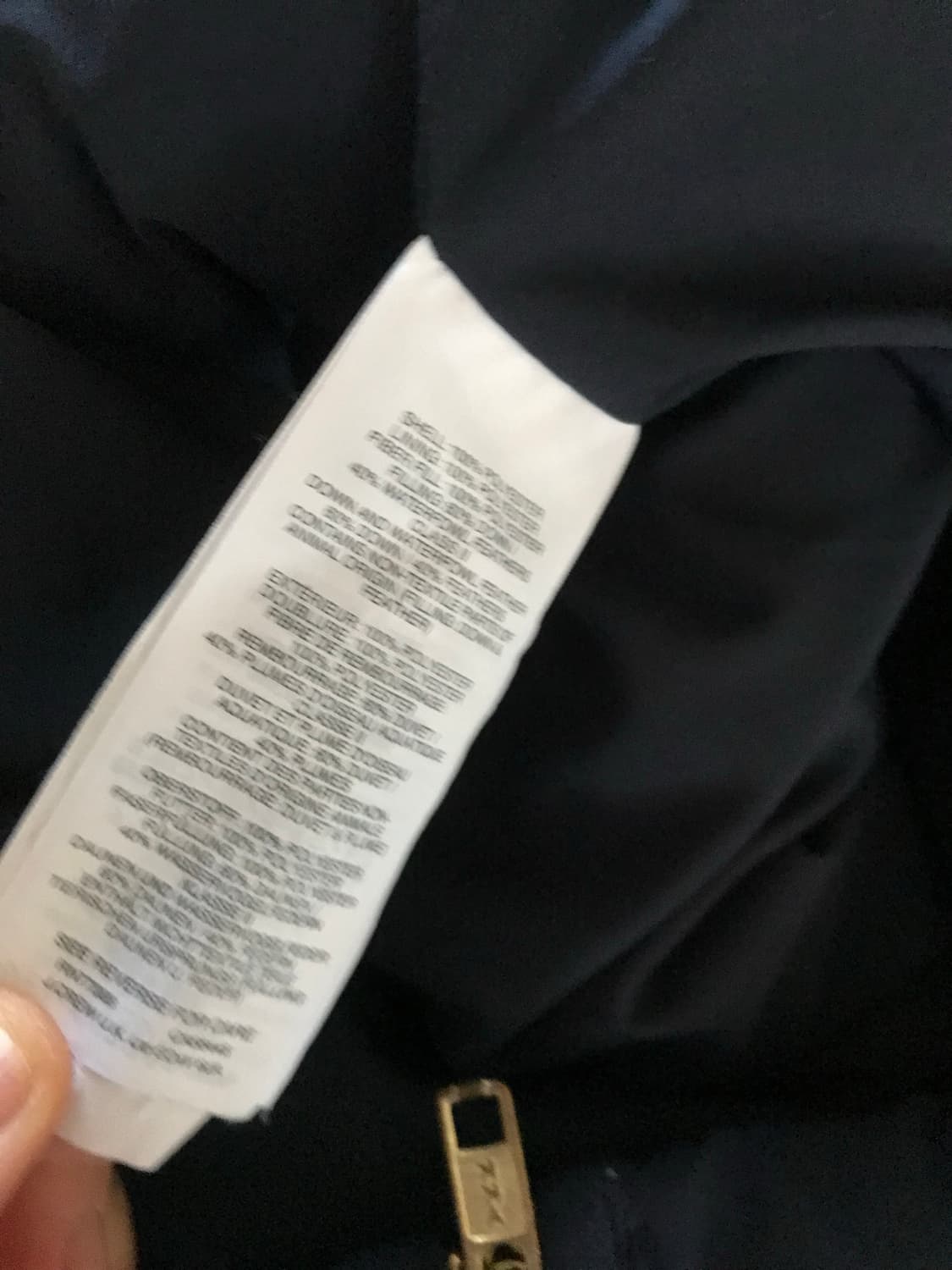제이크루 J.Crew 네이비 다운 패딩조끼 S 상품이미지5