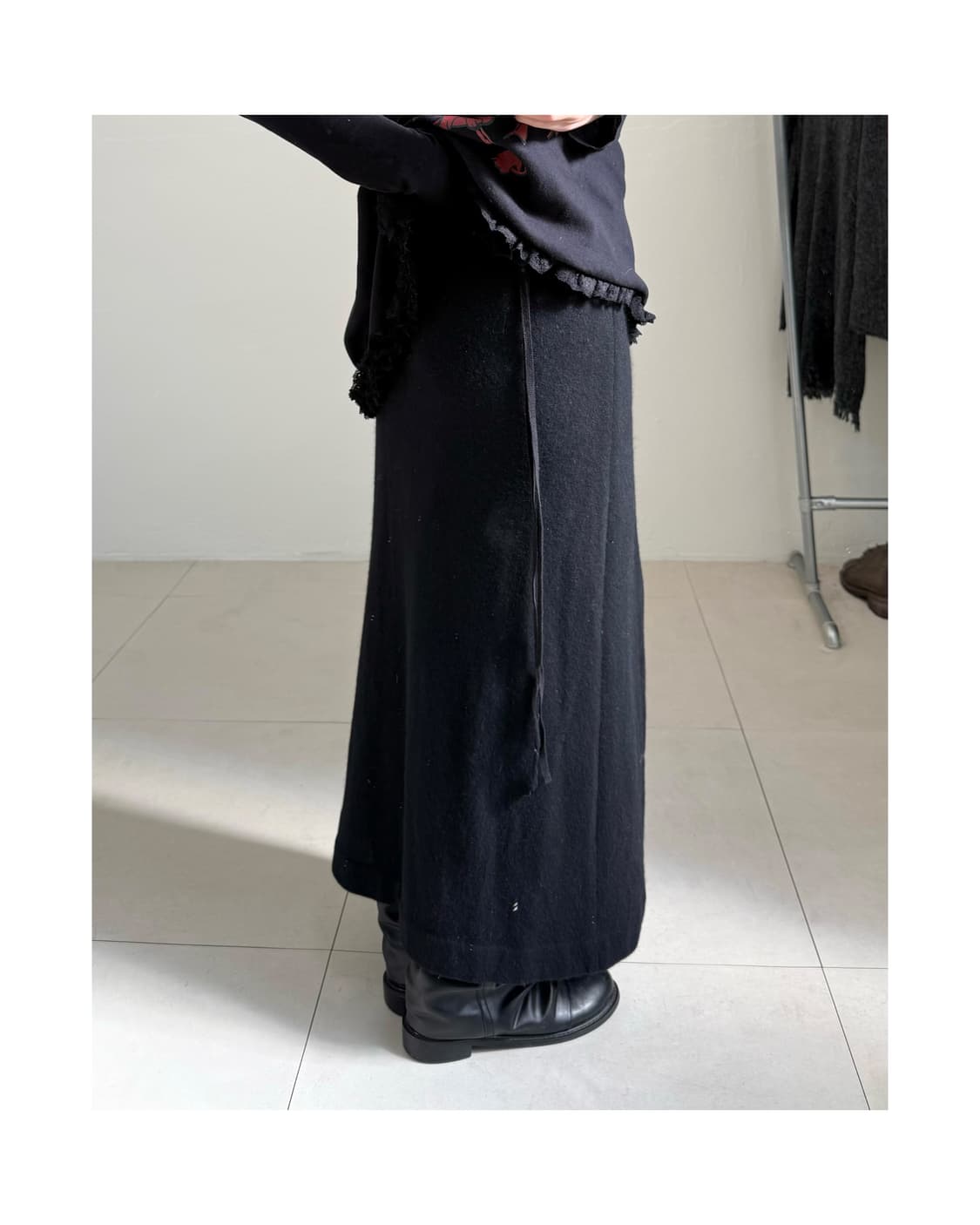 빈티지 슬릿 스커트 상품이미지2