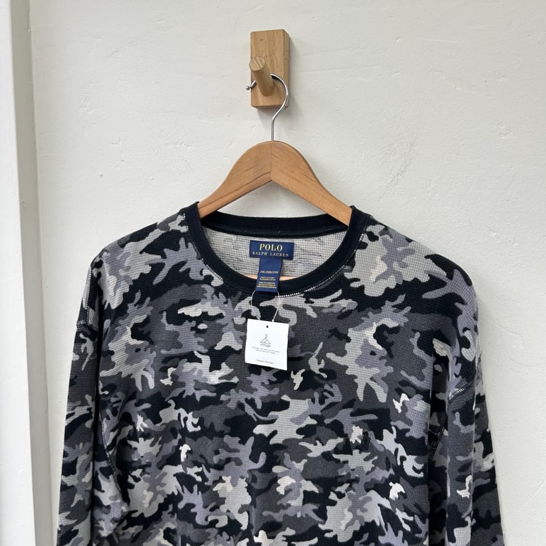 16366 - 폴로 랄프로렌 카모 와플 티셔츠 상품이미지1