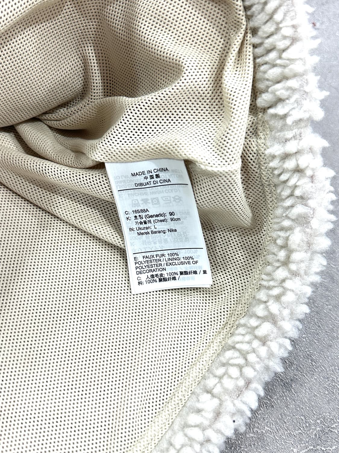 나이키 더블스우시 플리스 점퍼 상품이미지4