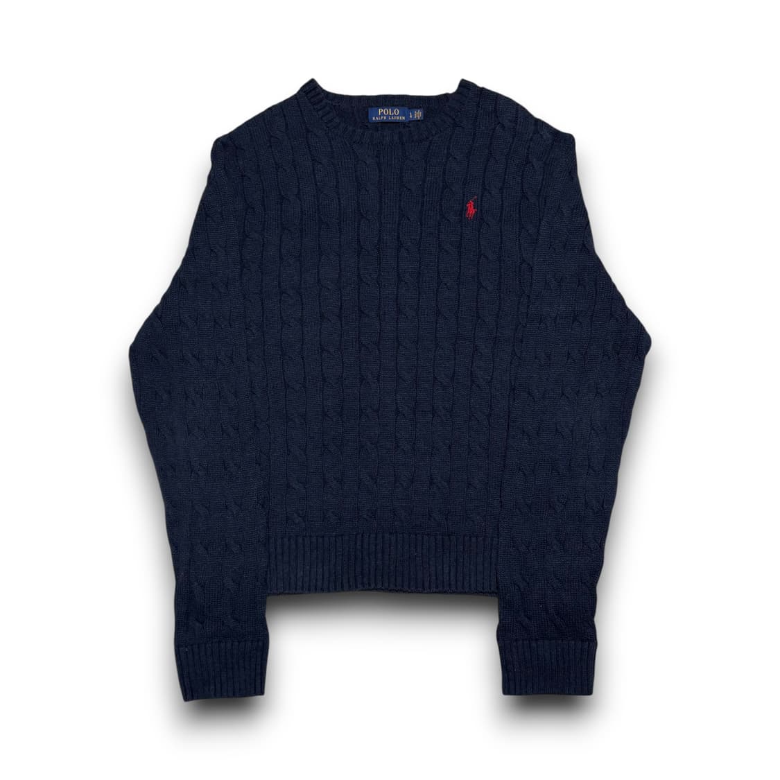 Polo Ralph Lauren 네이비 케이블 니트 상품이미지1