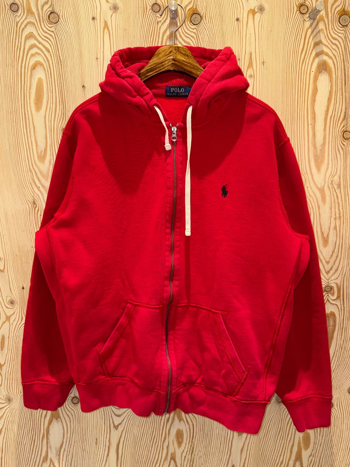 폴로 랄프로렌 와플 후드집업 상품이미지1