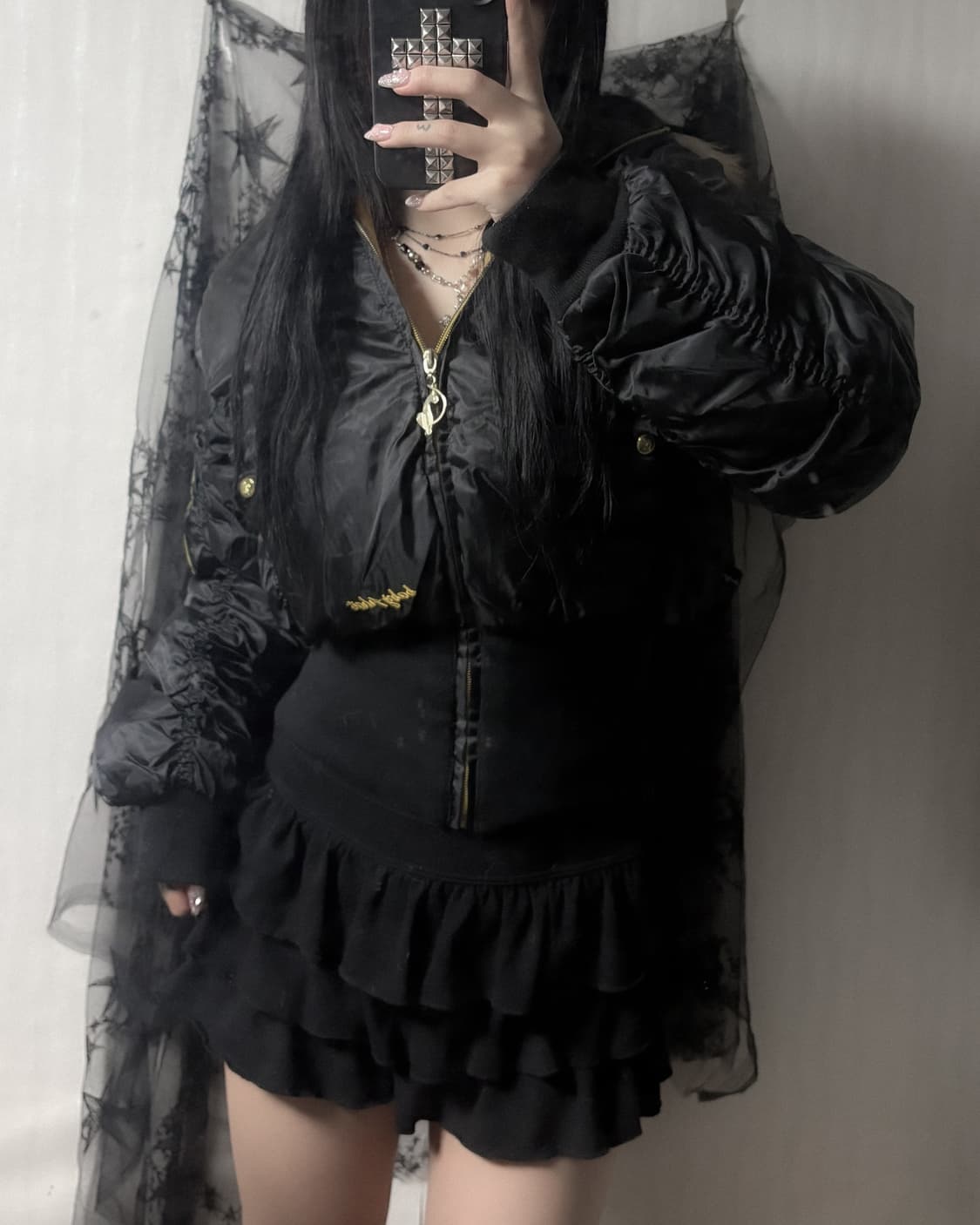 펑크 y2k ma-1 봄버 패딩 상품이미지1