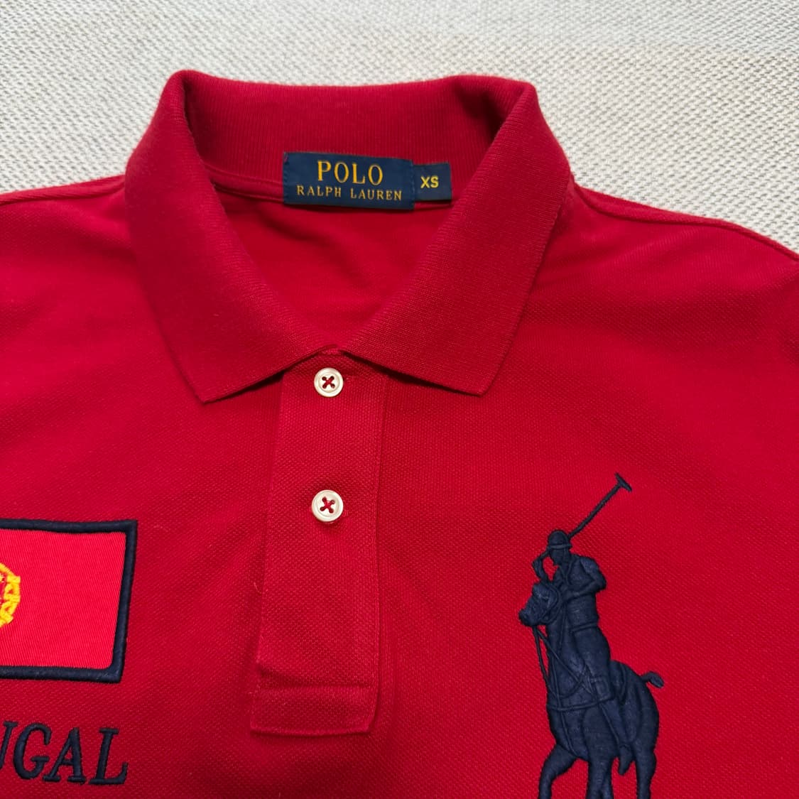 폴로 랄프로렌 빅포니 포르투갈 반팔 카라티 상품이미지2