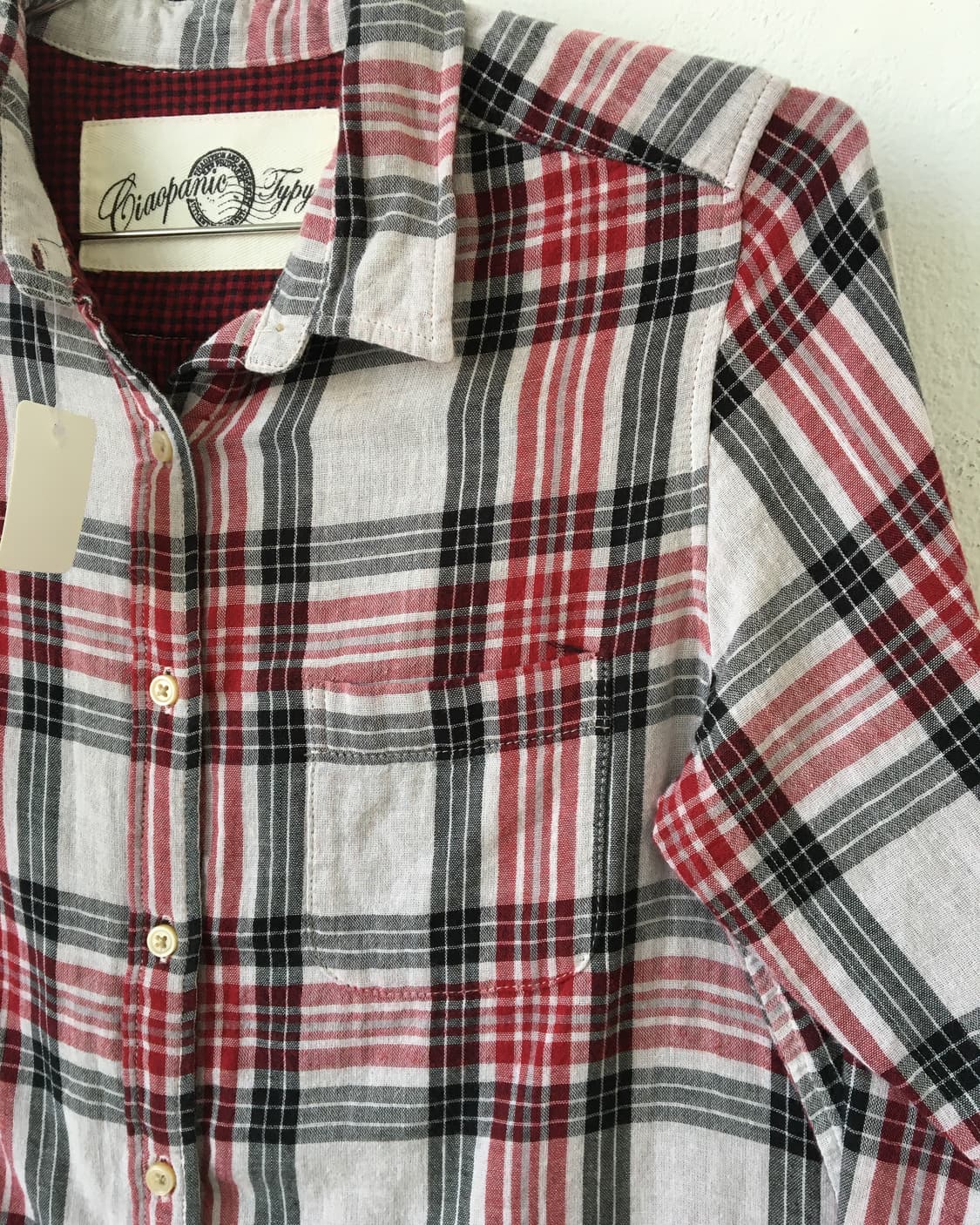 Check pattern shirt 상품이미지4