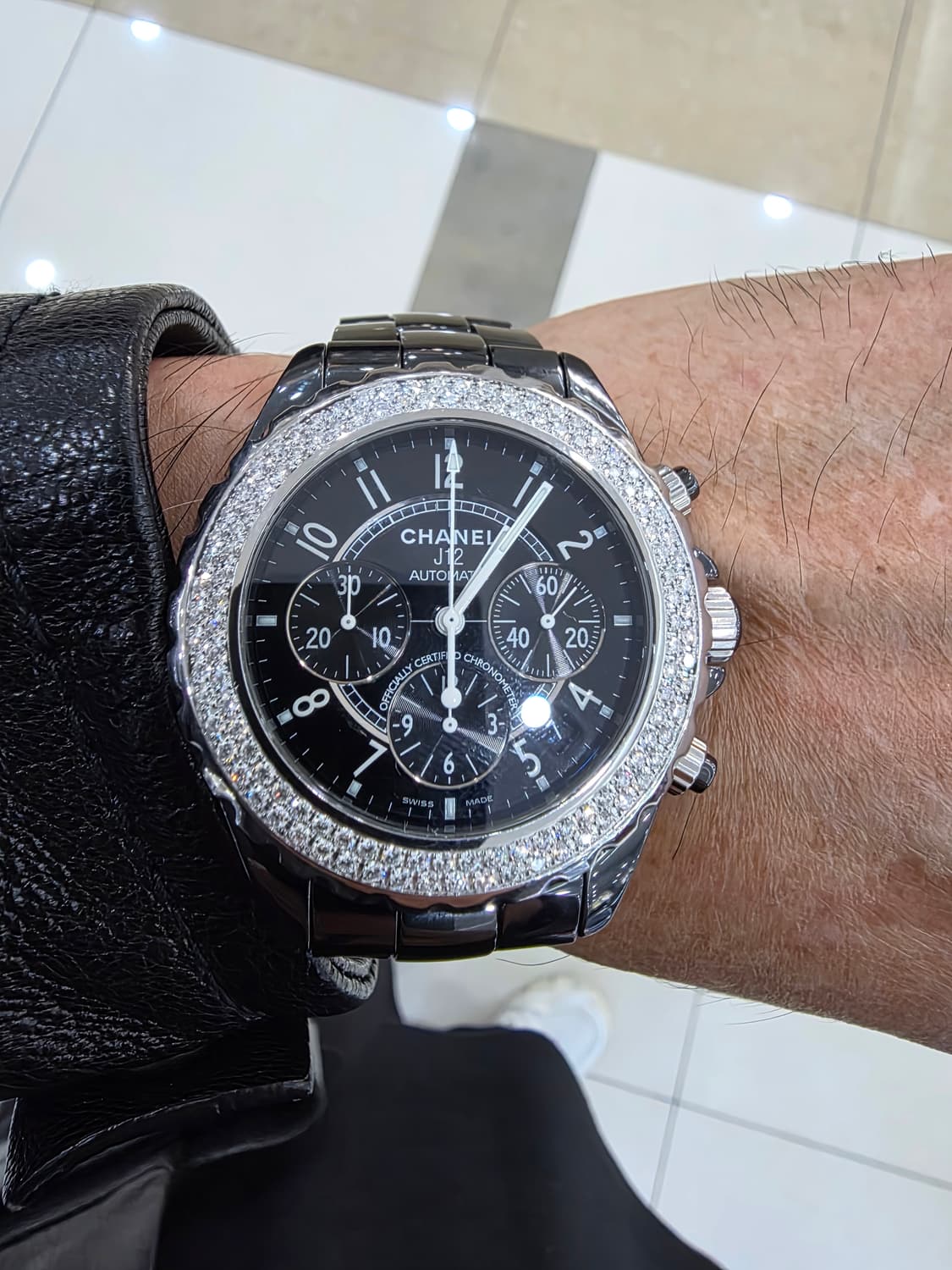샤넬 크로노 다이아 시계 정품 상품이미지1