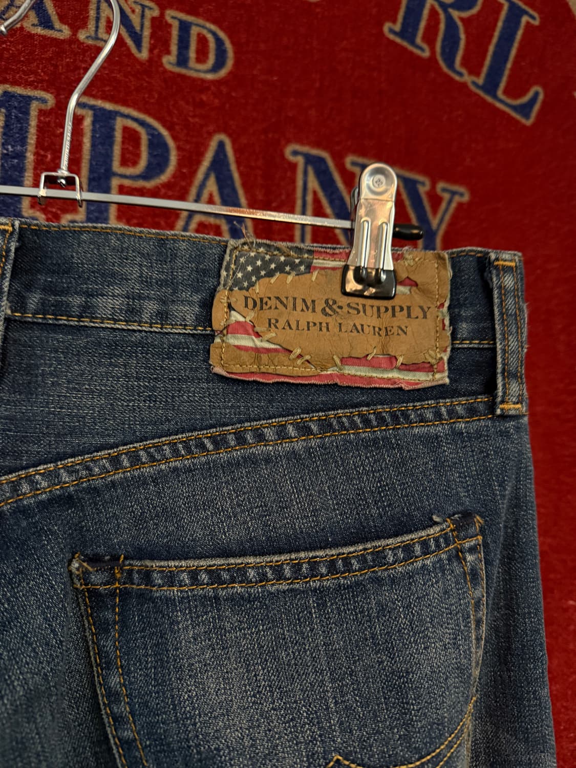 데님앤서플라이 랄프로렌 SLOUGH 스트레이트 진 (30/30) 상품이미지5