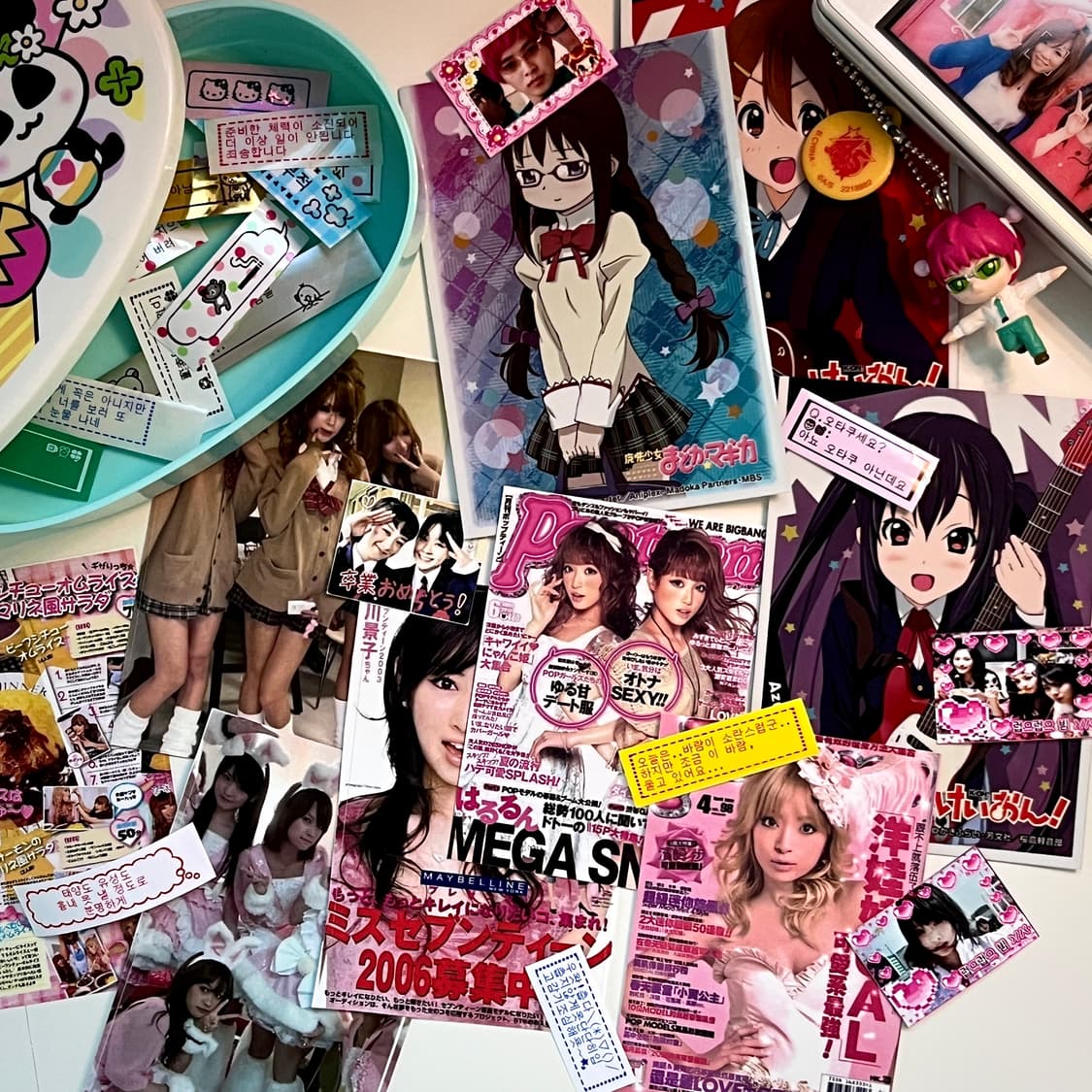 갸루 zip | 갸루 라벨 스티커&갸루 스크랩 잡지컷&미소녀 슬리브 상품이미지4