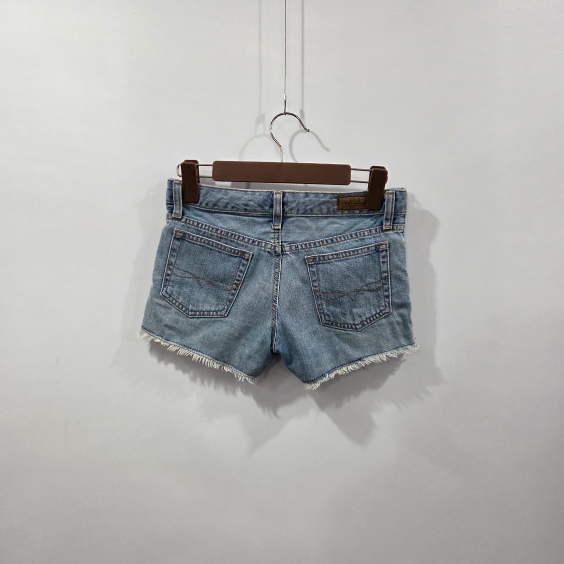 폴로랄프로렌 연청 데님 핫팬츠 12 상품이미지2